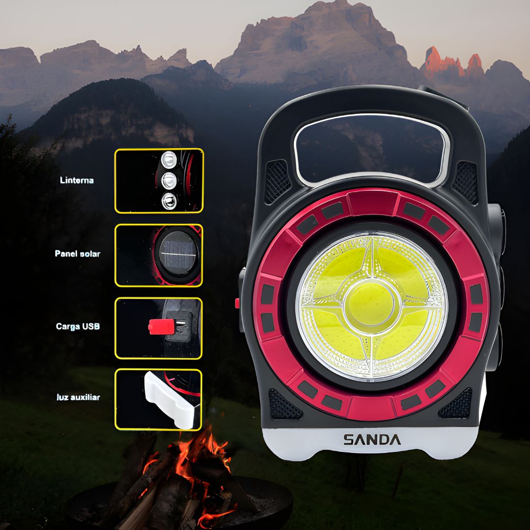 LINTERNA POWER BANK RECARGABLE 