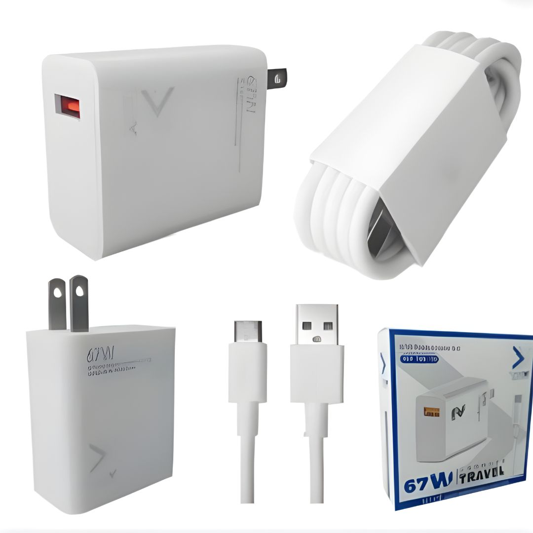 CARGADOR 67W CON CABLE TIPO C 