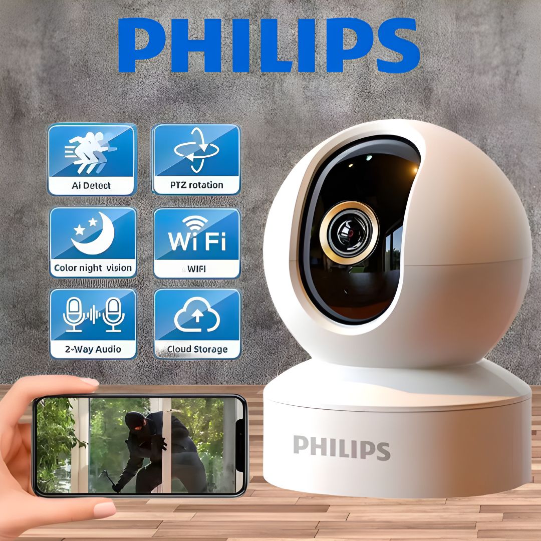 CAMARA PHILIPS SEGURIDAD ORIGINAL 48000