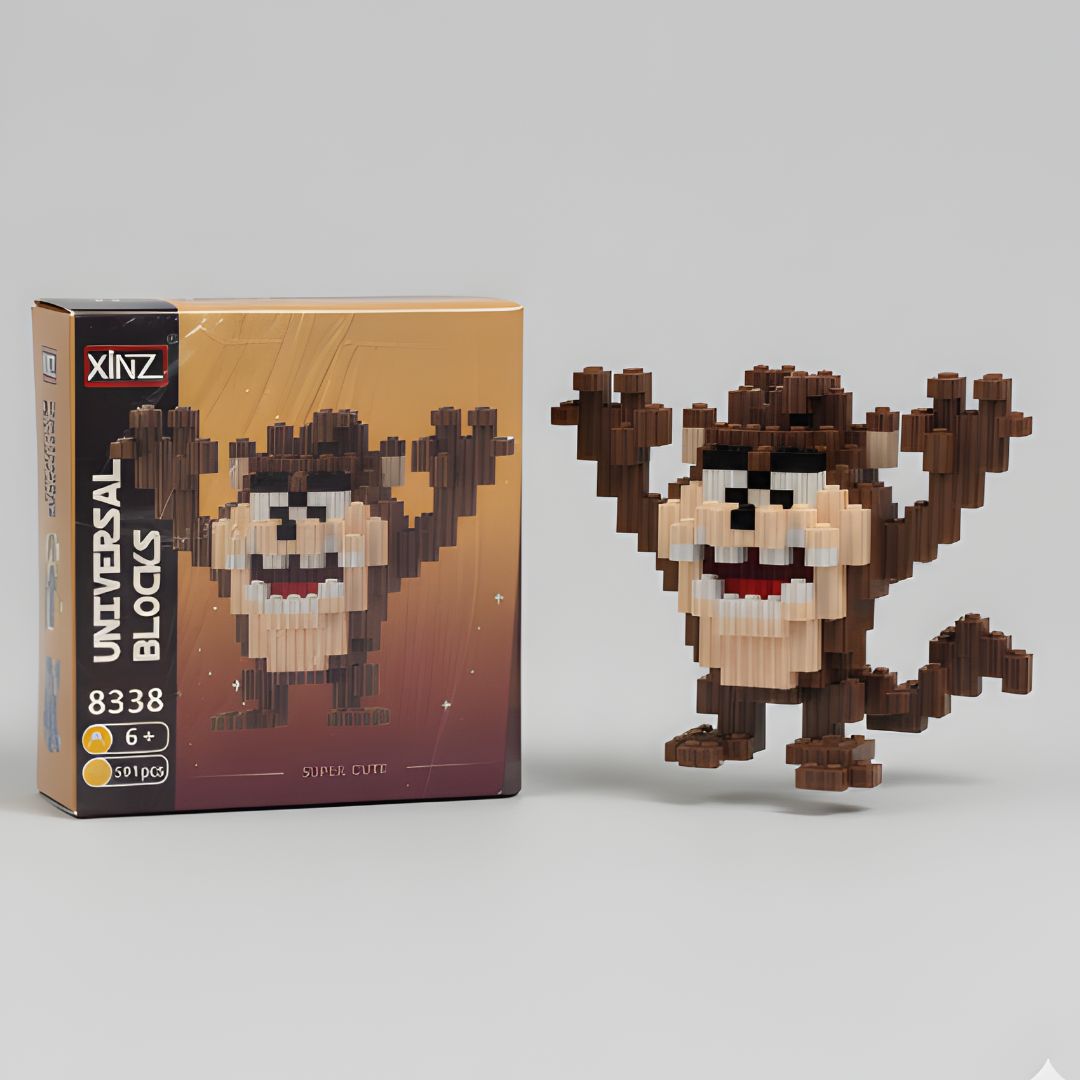 PUZZLE ARMABLE DEMONIO DE TASMANIA PEQUEÑO