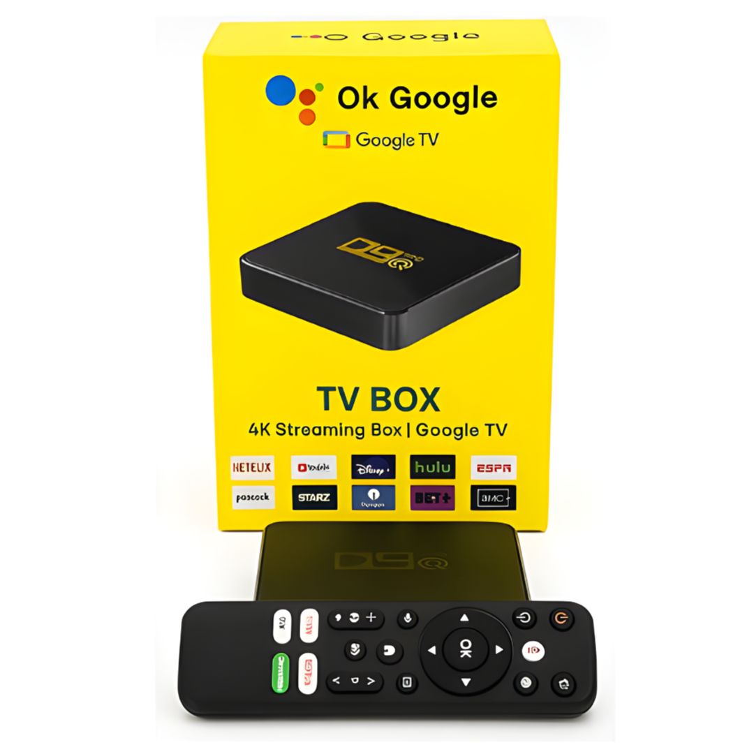 TV BOX OK GOOGLE CON CONTROL