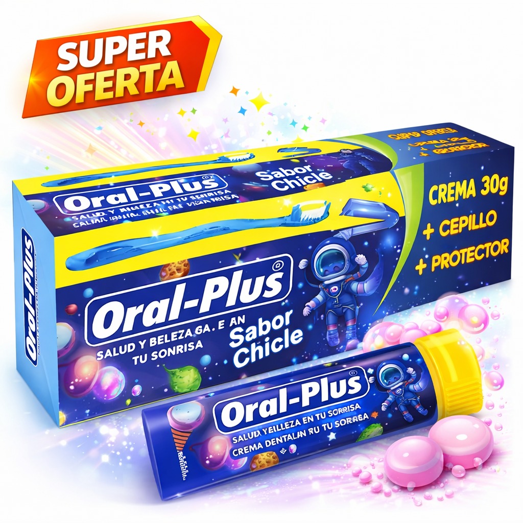 ORAL PLUS KIDS CREMA 30M + CEPILLO