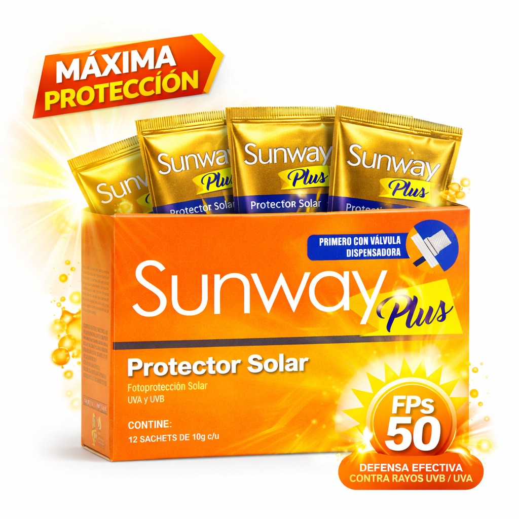 SUNWAY PLUS BLOQUEADOR SOLAR 50FPS