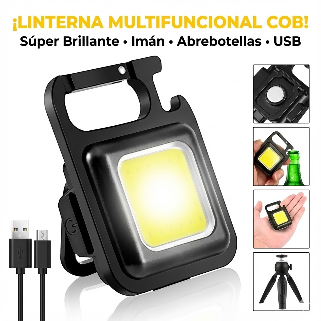 LINTERNA PORTABLE USB