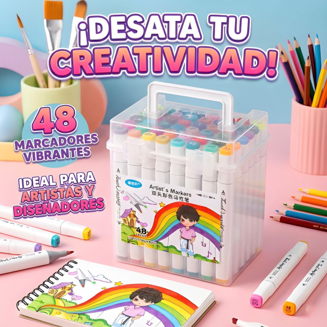 X48 PRO MARCADORES DOBLE PUNTA A7