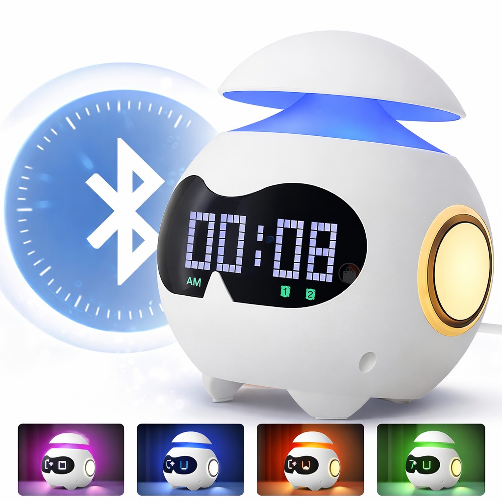 ROBOT DESPERTADOR RELOJ