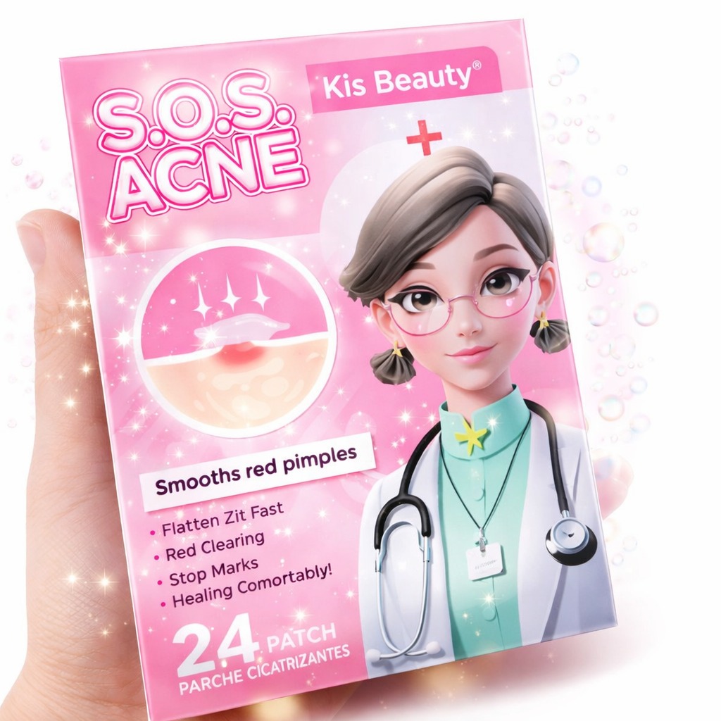 PARCHE ANTI ACNE X24 UND 3 TAMAÑOS